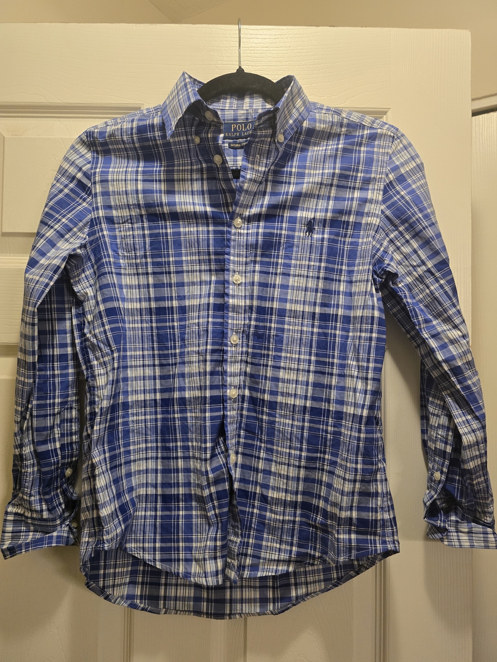 Polo by Ralph Lauren Blue Plaid Button-Down Shirt - Men's